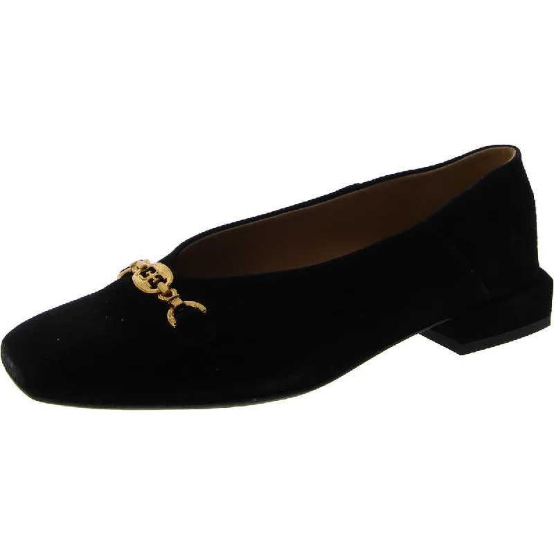 Kimmi Womens Suede Slip-On Loafers