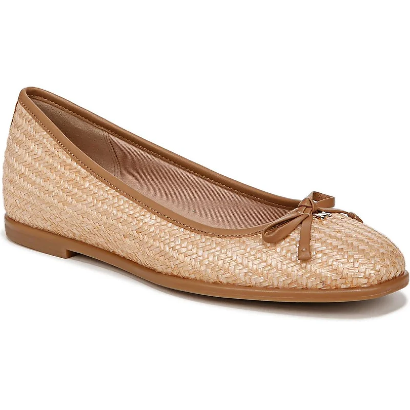 Essential Womens Flat Bow Ballet Flats