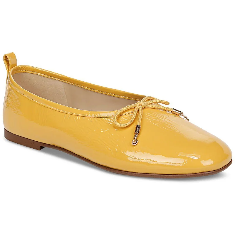 Ari Womens Patent Flat Ballet Flats