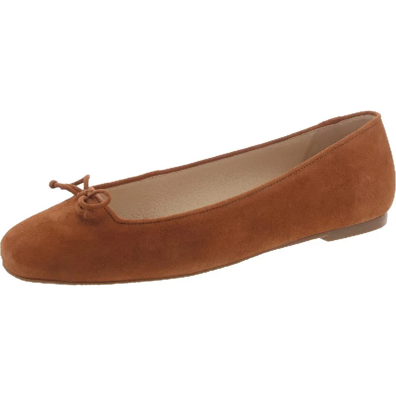 Kenlyn Ballet Womens Suede Flat Ballet Flats