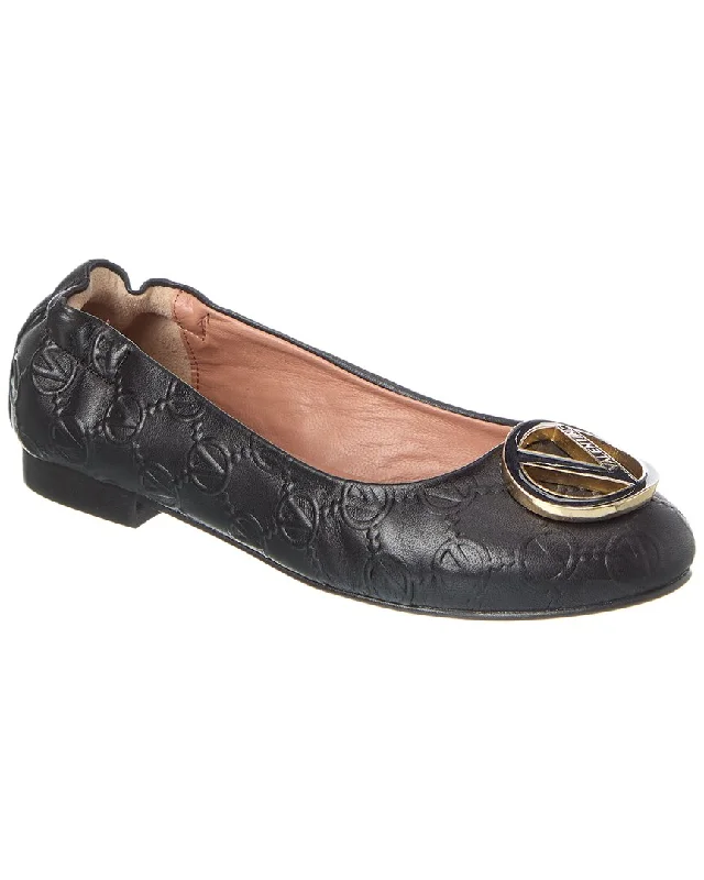 Valentino By Mario Valentino Calliope Leather Flat