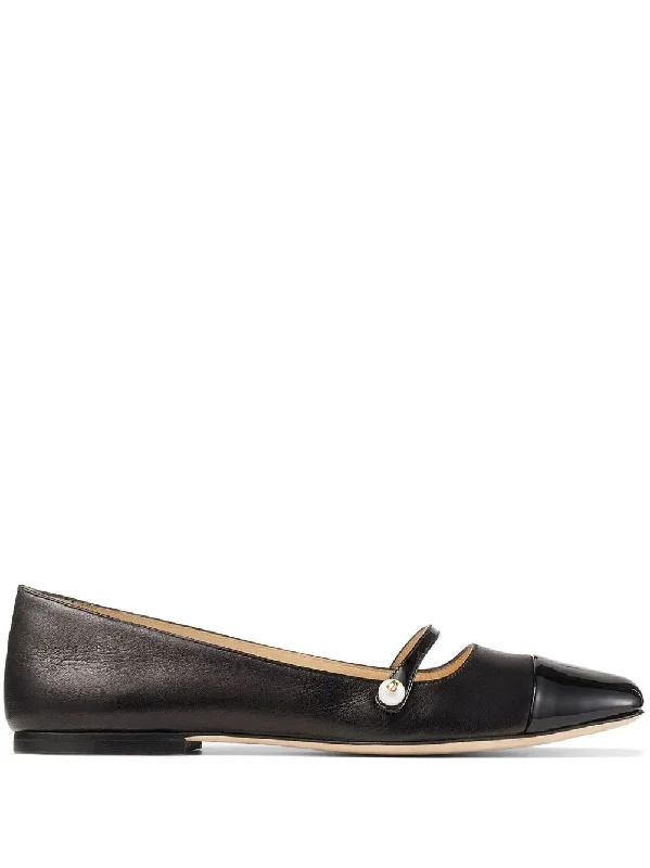 Jimmy Choo Women's Flat Shoes Black