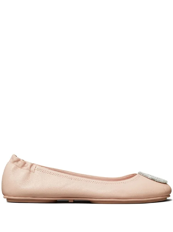 Tory Burch Women's Flat Shoes Powder