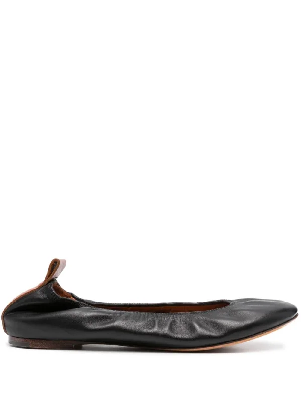 Lanvin Women's Flat Shoes Black