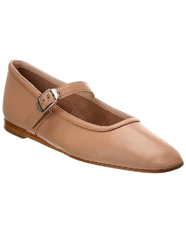 Le Monde Beryl Mary Jane Leather Flat