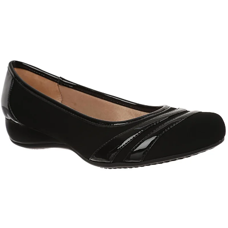 Delight Womens Slip On Flat Ballet Flats